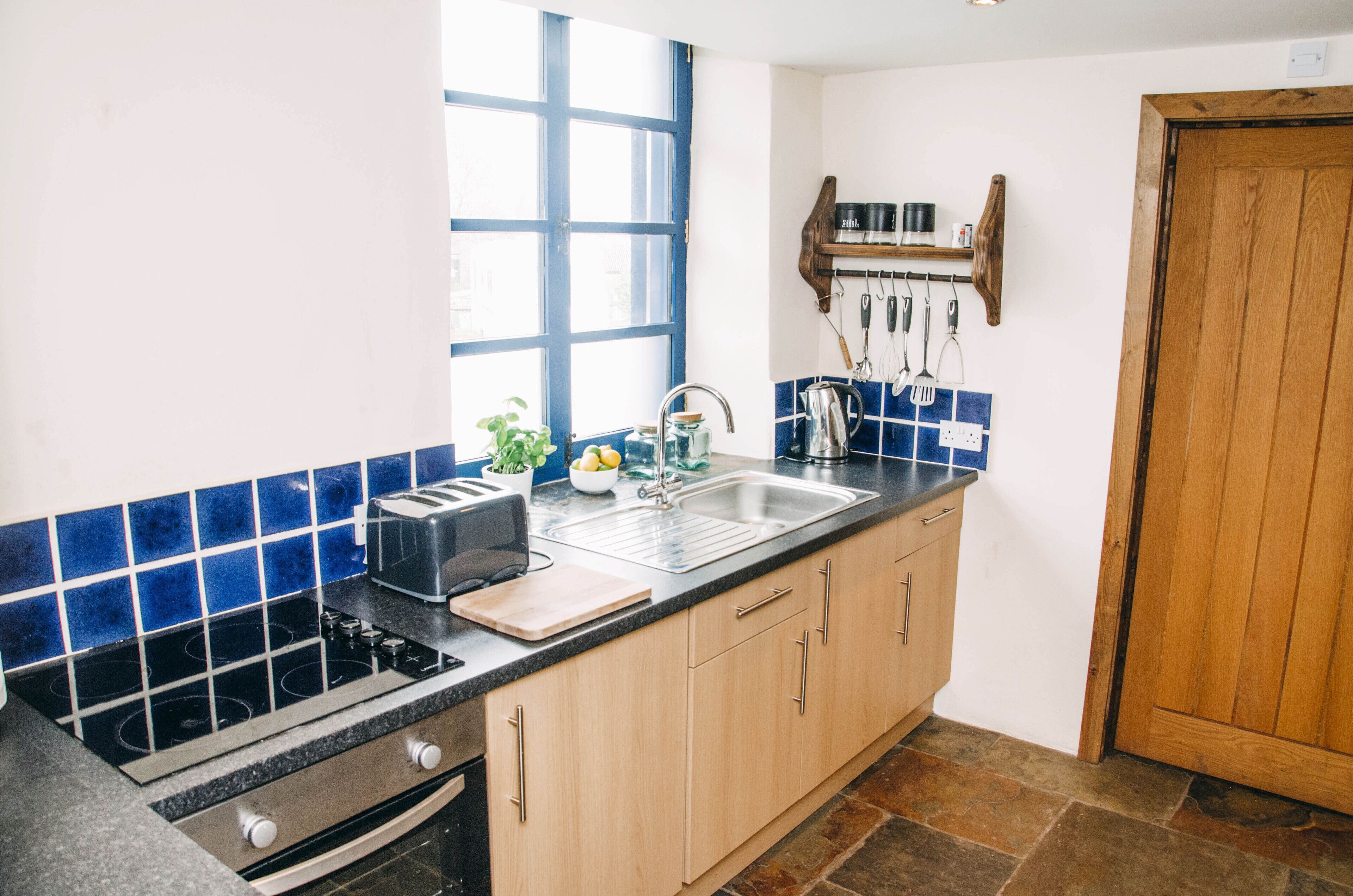 Hay barn cottage at New Mills Marina 