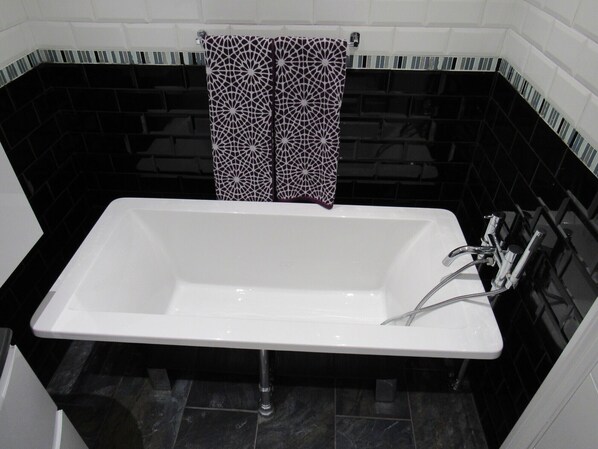 Hair dryer, towels