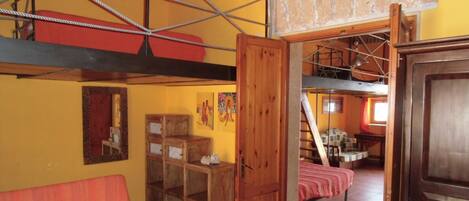 2 bedrooms, desk, soundproofing, iron/ironing board