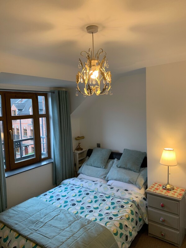 4 bedrooms, iron/ironing board, travel cot, WiFi