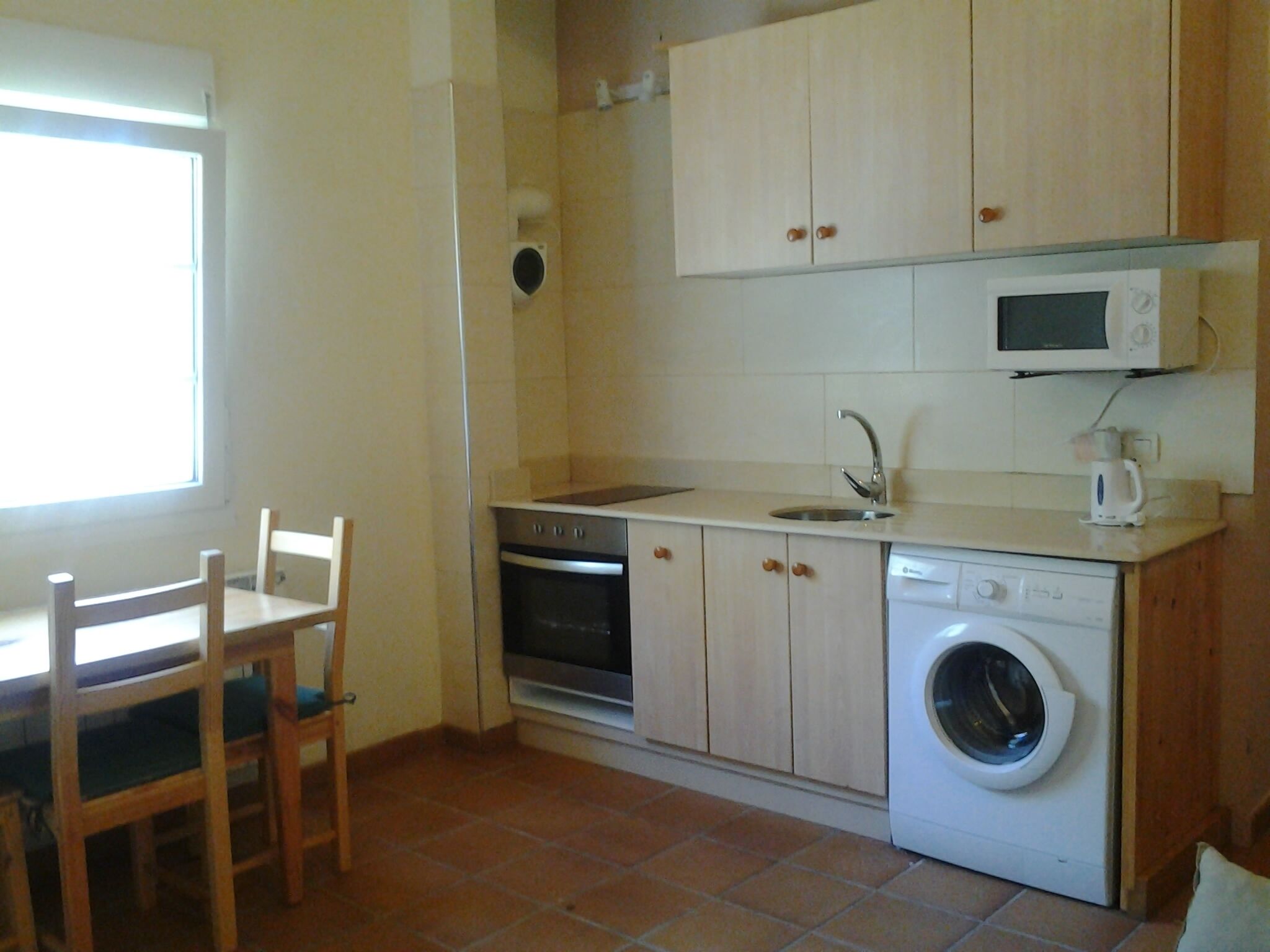 Suite for three in converted barn on ground floor