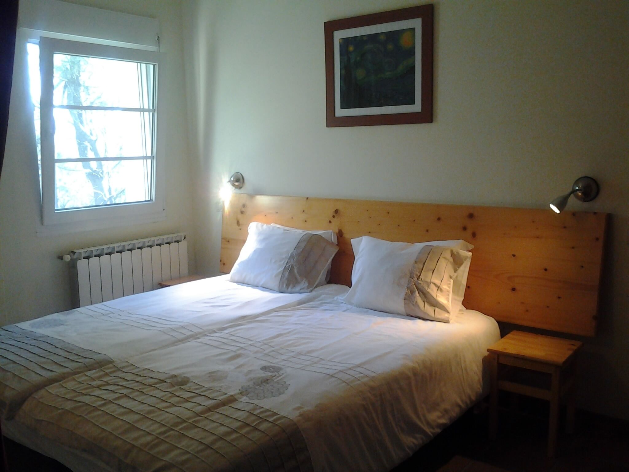 Suite for three in converted barn on ground floor