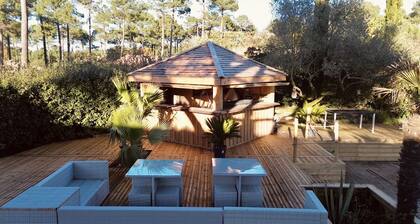 Villa bewertet 4 *, 4 Schlafzimmer, beheizter Pool, Whirlpool, Golf