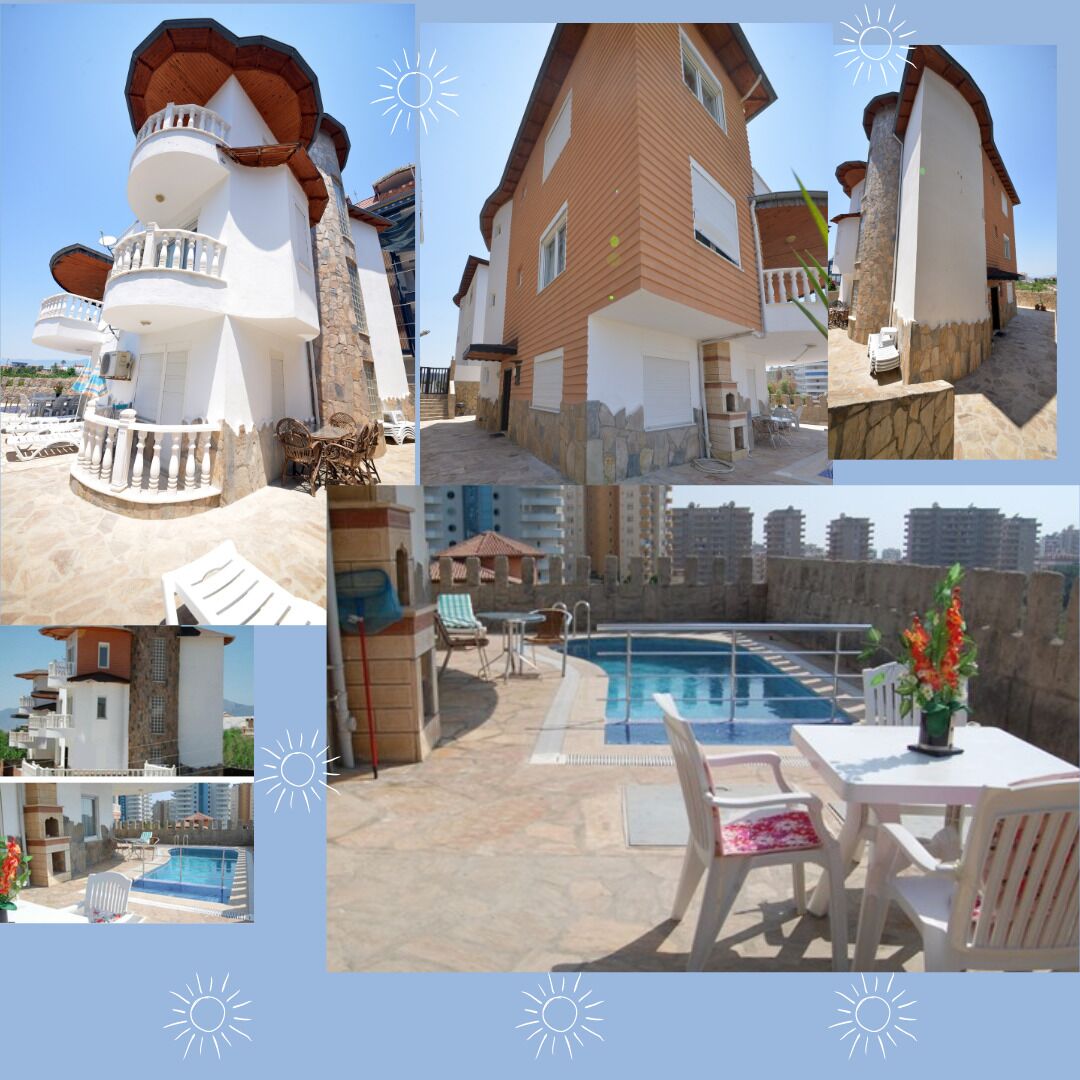 Alanya Villa with private Pool 10- 15 mins to Beach and Town Centre.