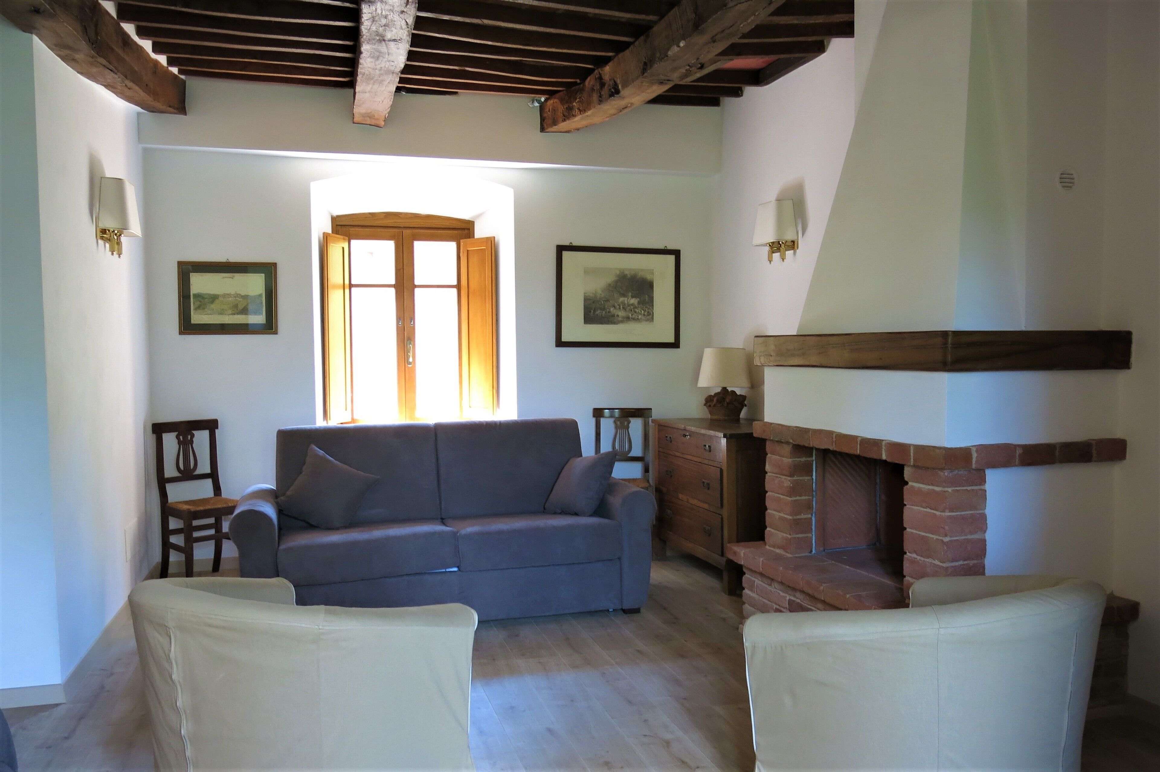 Rustic apartment in the green heart of Italy