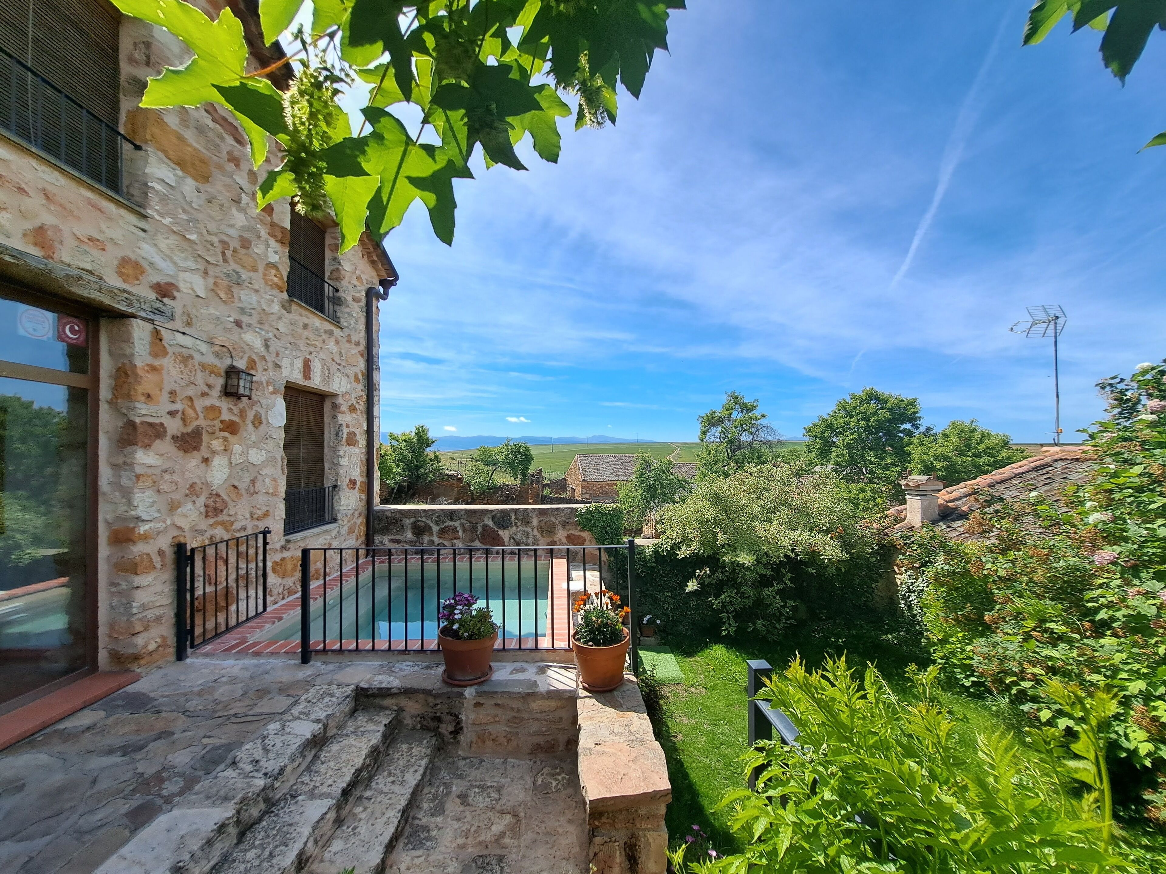 Alberca al aire libre 