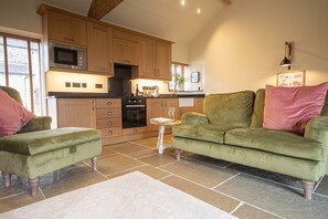 Smart TV, fireplace, ping pong, books