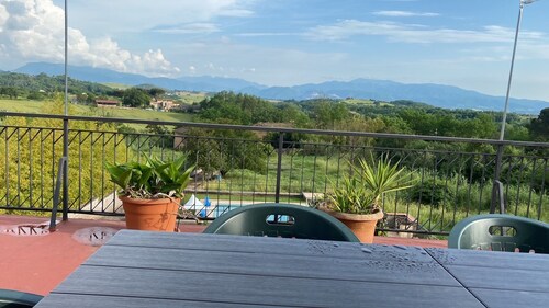 Klimatisierte Villa mit privatem Pool und herrlichem Blick