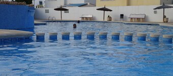 Villa Mirador de los Balcones with terrace, barbecue and community pool