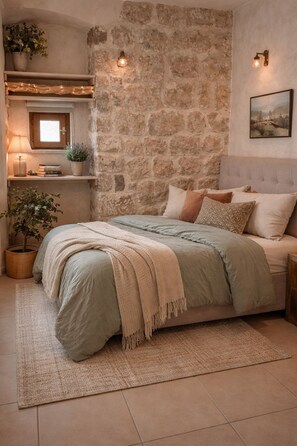 1 غرفة نوم ومكواة/لوح كي وسرير سفر وواي فاي مجانًا