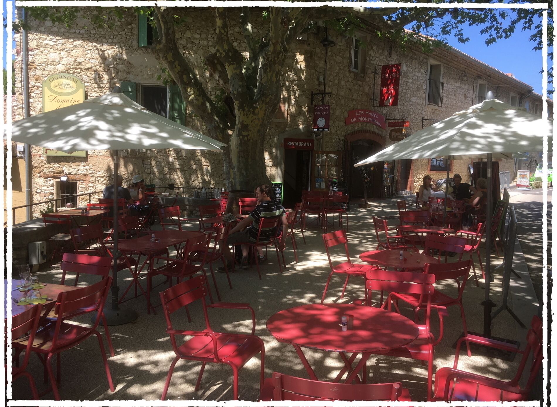 Restauration en plein air