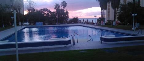 Alberca al aire libre