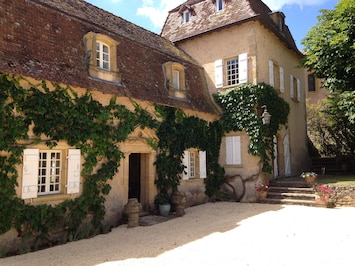 Entrée de la maison.