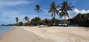 On the beach