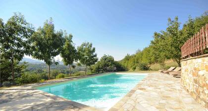 Bauernhaus Mit Eigenem Pool Und Herrlichem Blick Auf Die Berge Von Monte Sibellini