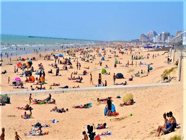 On the beach