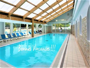 Indoor pool, outdoor pool