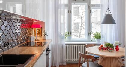 Art Filled Apartment in the Heart of Riga