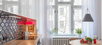 Art Filled Apartment in the Heart of Riga