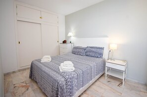 2 bedrooms, iron/ironing board