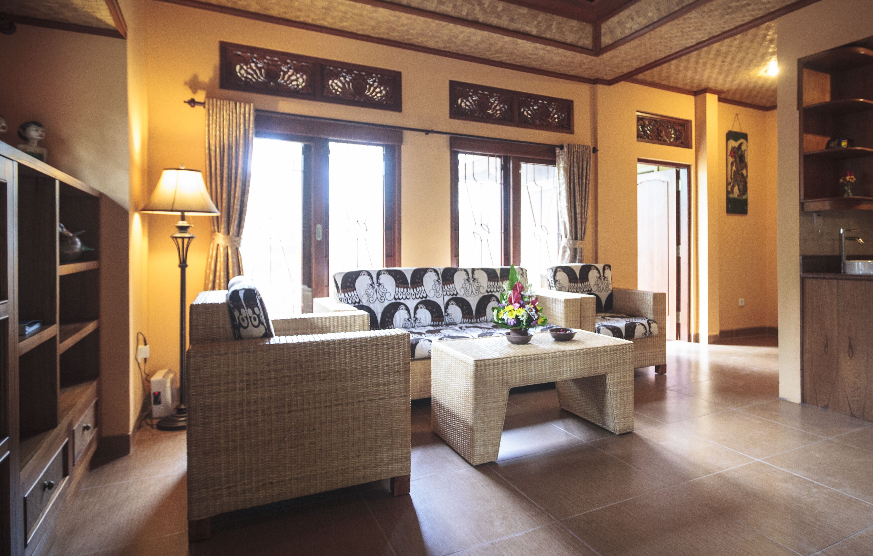 Quiet, Luxury Sawo Apartment 1 at Murni's Houses and Spa, Ubud, Bali