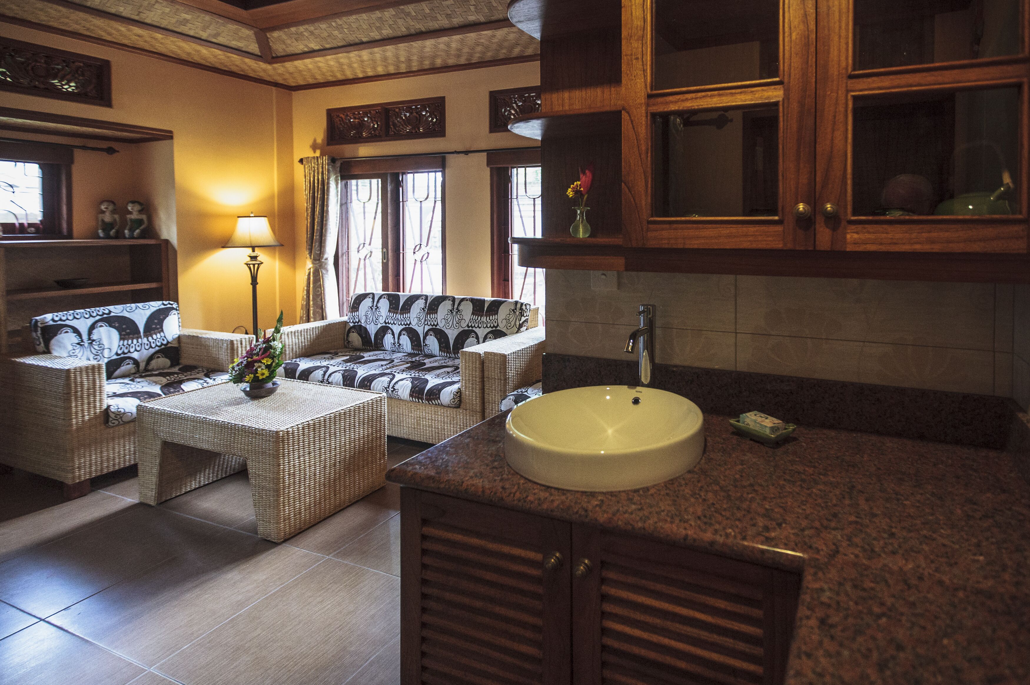 Quiet, Luxury Sawo Apartment 1 at Murni's Houses and Spa, Ubud, Bali