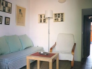 Fernseher, Kamin, DVD-Player, Bücher
