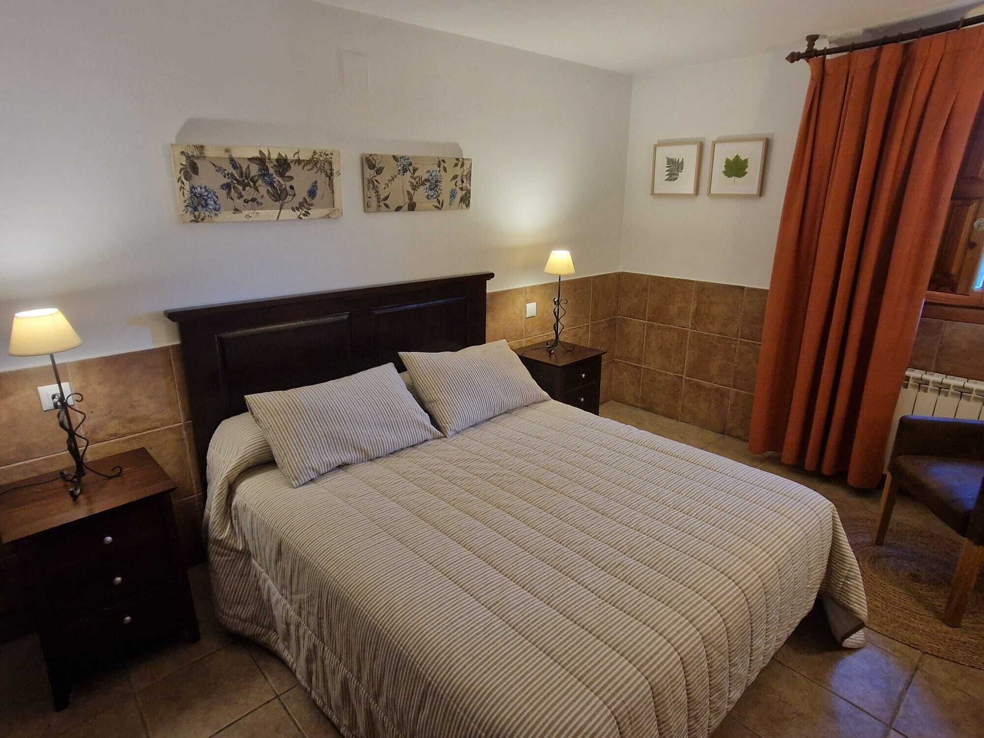 El Escalerón II House | Accommodation The Toba. Patio, barbecue and fireplace