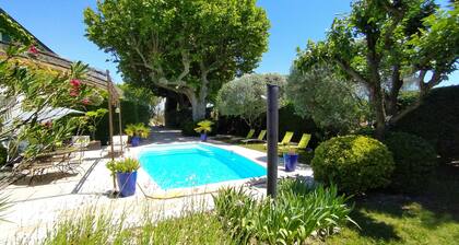 An Old Mas in Provence, Sun and Swimming Pool