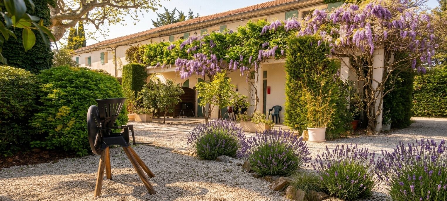 Enceinte de l’hébergement