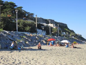 On the beach