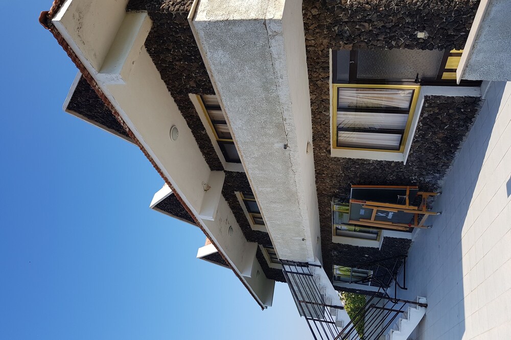 Panoramic nature dwellings with pine forest, olive valleys, sea and gre