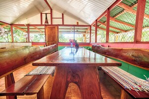 Bungalow, 3 Bedrooms, Non Smoking | Living area | TV