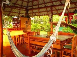 Terrace/patio - Fidelito Ranch & Lodge (Paquera)