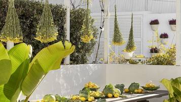 Opções para refeição ao ar livre