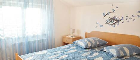 1 Schlafzimmer, kostenloses WLAN, Bettwäsche