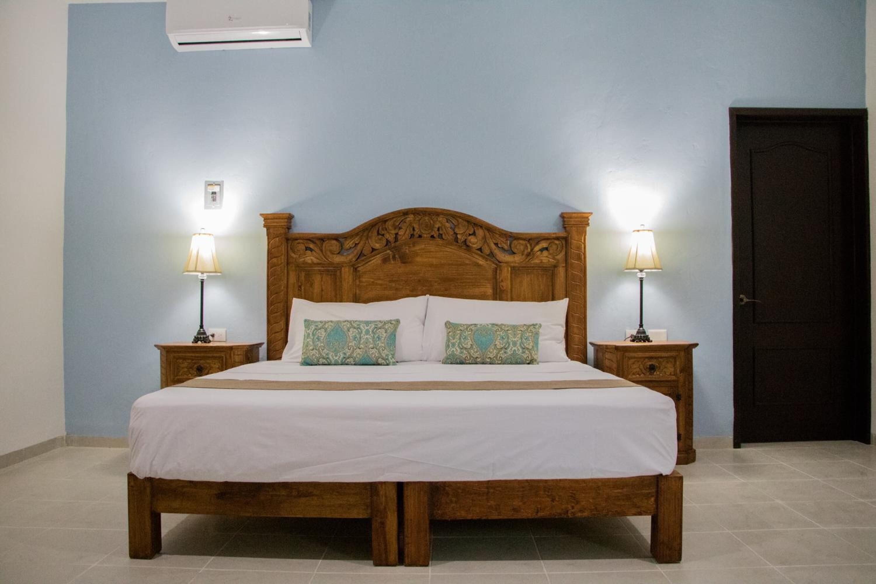 desk, blackout curtains, iron/ironing board, free wifi