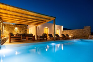 Pool - Cycladic Breeze Villa Aura with swimming pool villa & great sea view (Paros)
