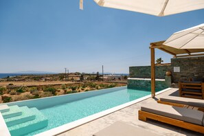 Pool - Cycladic Breeze Villa Aura with swimming pool villa & great sea view (Paros)