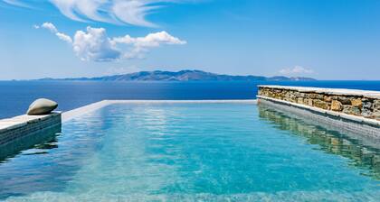 VATHI BLEU VILLA DE LUJO CON PISCINA PRIVADA Y EXCEPCIONAL VISTA AL MAR