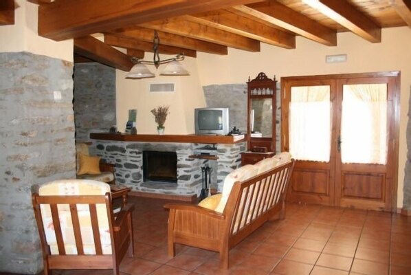 TV, fireplace, DVD player, ping pong