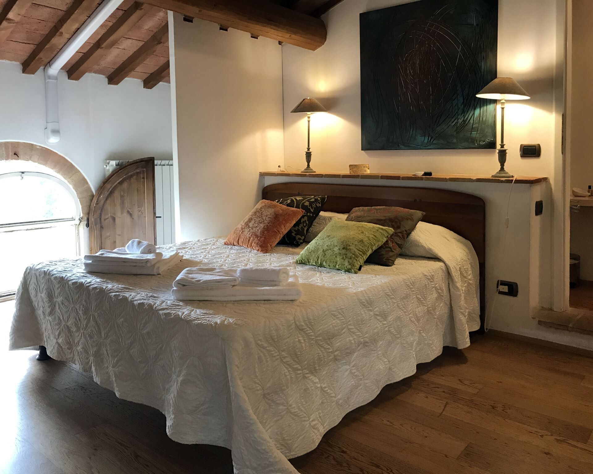 1 室のベッドルーム