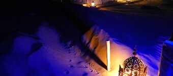 Luxury camp in the Merzouga desert