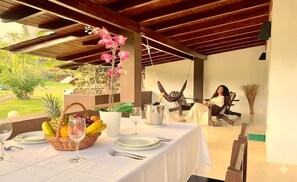 Restauration en plein air