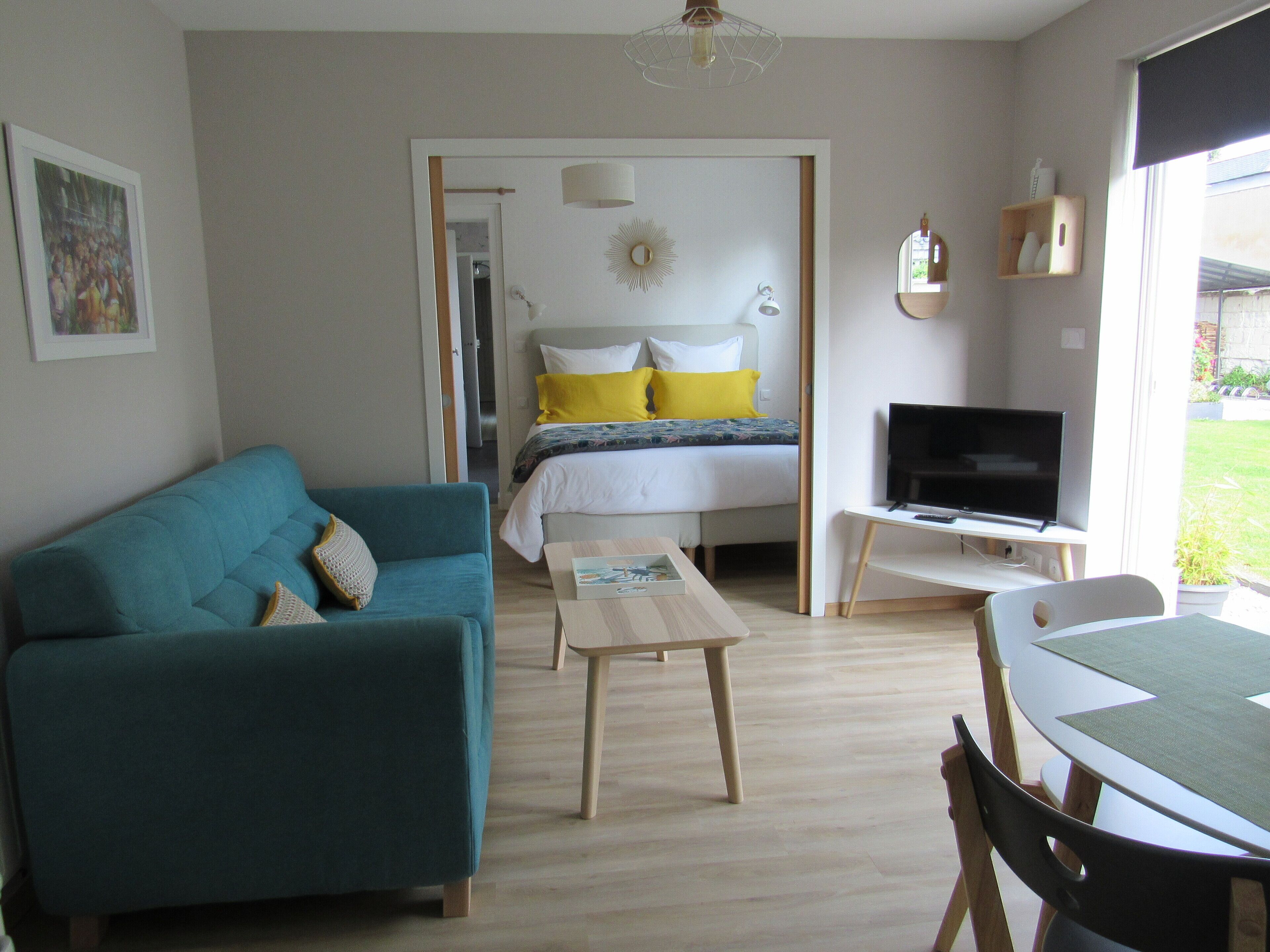 GITE 2/4 pers nine between Angers and Saumur on the banks of the calm Loire