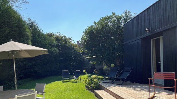 Outdoor dining - Etrun: cottage Abbey Etrun (Étrun)