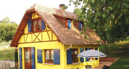 "Holiday home in Alsace", between Strasbourg and Colmar on the wine route.