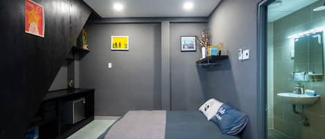 1 chambre, bureau, Wi-Fi, draps fournis