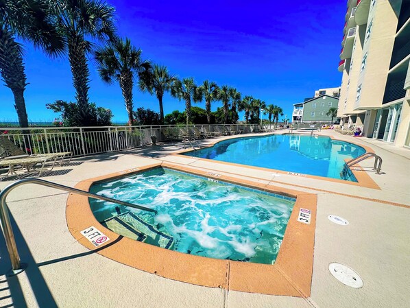 Indoor pool, a heated pool