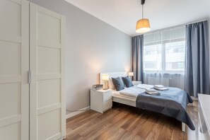 1 bedroom, iron/ironing board, free WiFi, bed sheets - Vacation apartment by the sea, vacation on the island of Usedom, Apartment ZUZA (Swinoujscie)